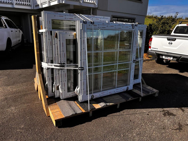 Bulk lot of high performance uPVC European Triple Glazed windows & doors Carousel 1