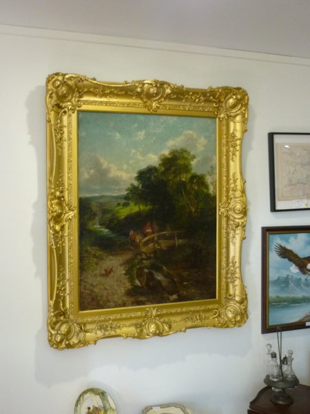 18/19th CENT MAGNIFICENT LARGE ENGLISH OIL Carousel 2