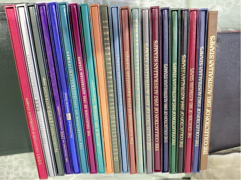 Australian Annual Stamp Collection Books Carousel 1
