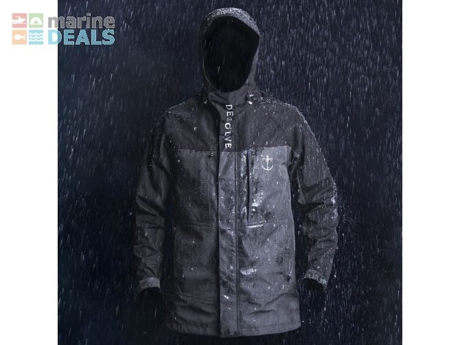 Desolve Fathom Waterproof Jacket Black/Charcoal 3… Carousel 6