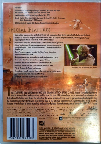 Star Wars-Episode II: Attack Of The Clones Carousel 2