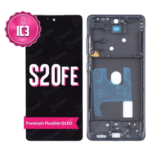 Samsung S20 FE (4G/5G) IC3 Screen Replacement with Middle Frame | OLED Carousel 1