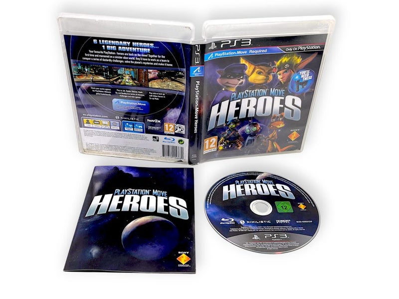 PlayStation Move Heroes (PS3) *EXCELLENT & COMPLETE* Carousel 1