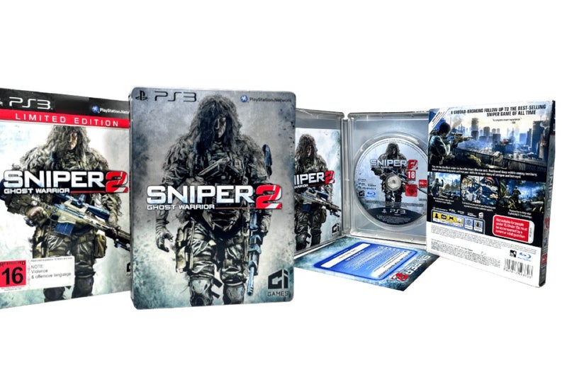 Sniper Ghost Warrior 2 Steel Book Boxed Edition (PS3) *EXCELLENT & COMPLETE* Carousel 1