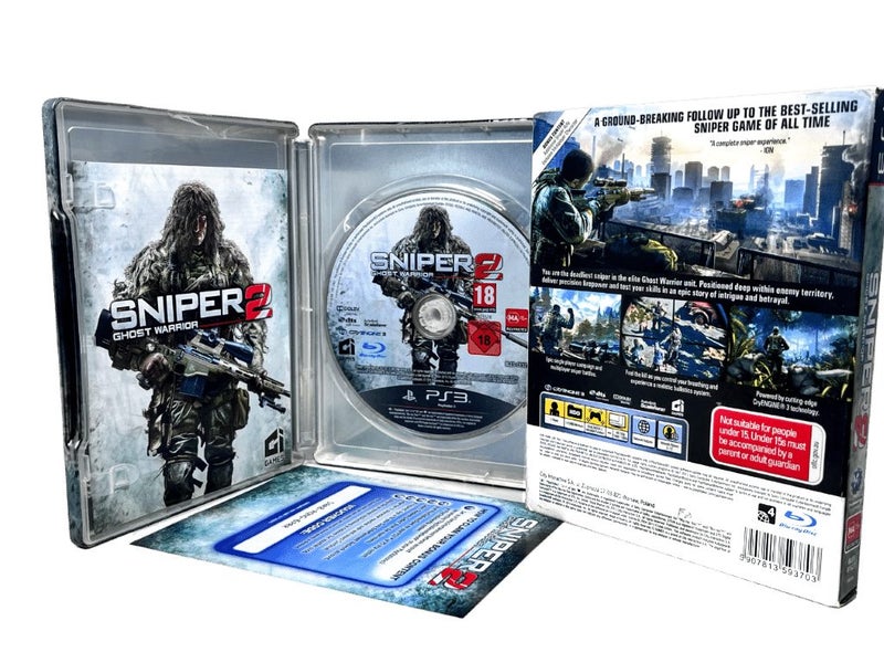 Sniper Ghost Warrior 2 Steel Book Boxed Edition (PS3) *EXCELLENT & COMPLETE* Carousel 2