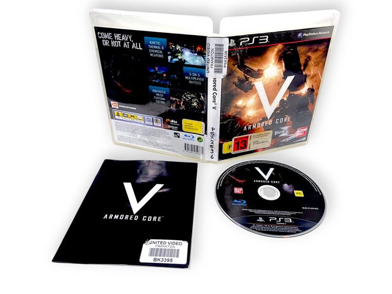 Armed Core V (PS3) EXCELLENT & COMPLETE* Carousel 1