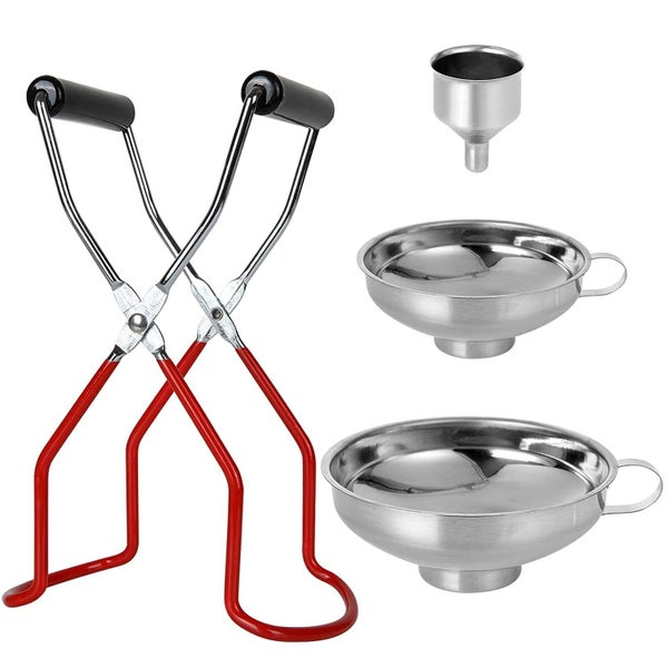 New Stainless Steel Canning Funnel Set Sale Sale Carousel 1