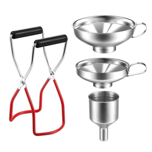 New Stainless Steel Canning Funnel Set Sale Sale Carousel 7