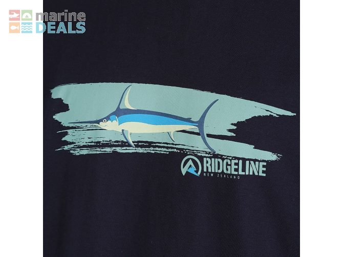 Ridgeline Waterline Marlin Mens T-Shirt Navy 3XL Carousel 3