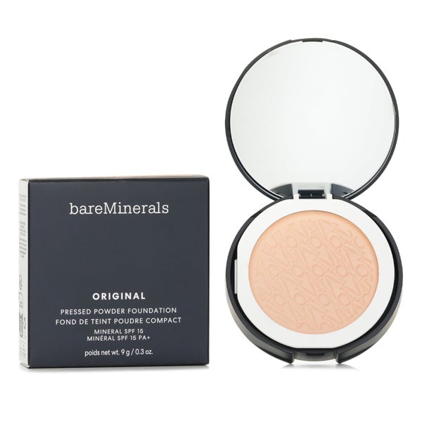 BareMinerals Original Pressed Powder Foundation Mineral SPF 15 - # Light Beig... Carousel 2