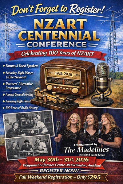 NZART Centennial Conference BROCHURE... Carousel 1