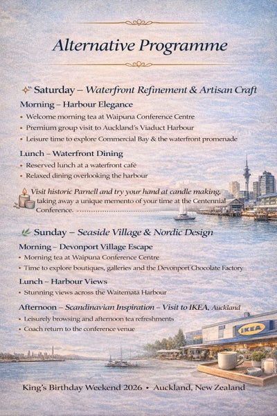 NZART Centennial Conference BROCHURE... Carousel 2