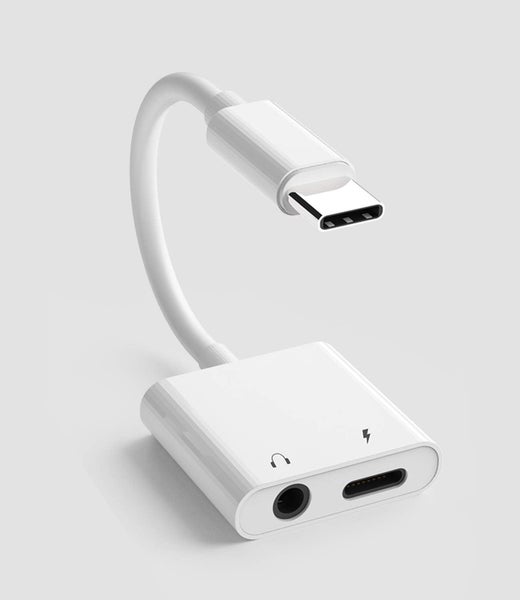 USB Type-C To 3.5mm Audio Headphone + Type C Charger Adapter #AZ34 Carousel 13