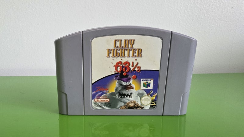 Clay Fighter 63 1/3 N64 Carousel 1