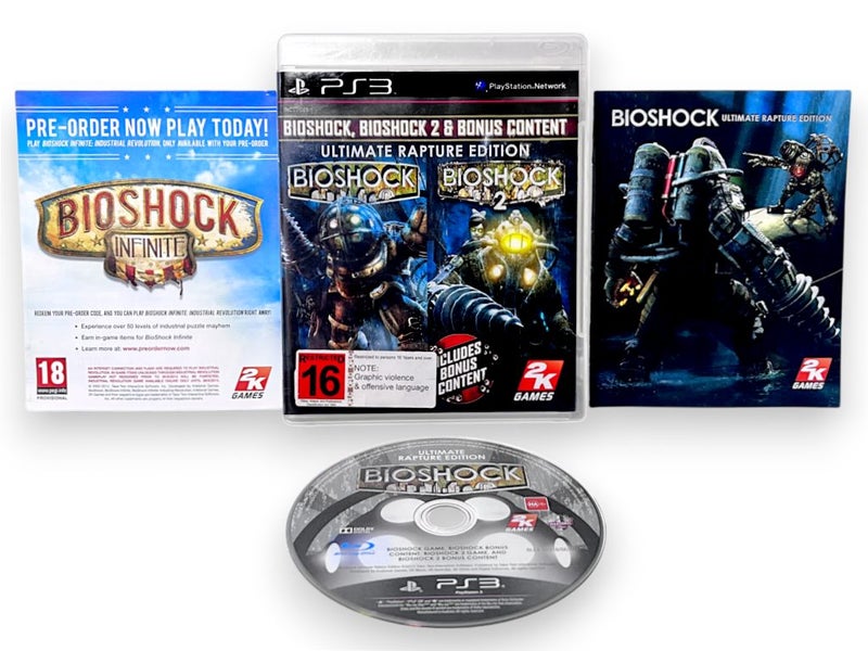 BioShock Ultimate Rapture Edition (PS3) *MINT COMPLETE* Carousel 1