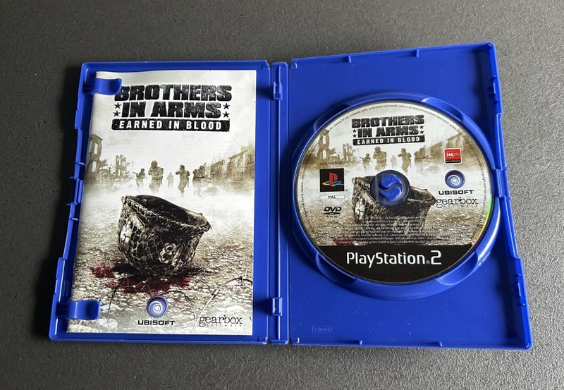 Brothers In Arms Earned in Blood - PS2 - Complete Carousel 2