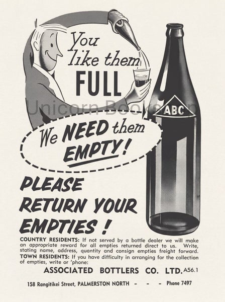 VINTAGE POSTER: Associated Bottlers Co. (ABC) 1956 Carousel 1