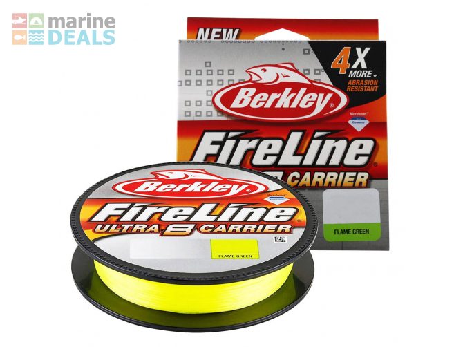 Berkley Fireline Ultra 8 Braid 150m 10lb Fl Green Carousel 1