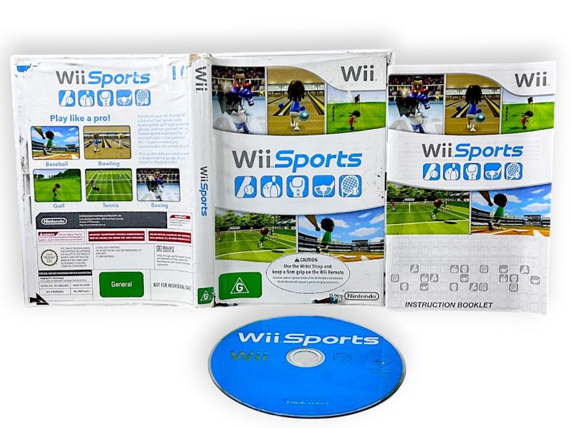 Wii SPORTS (Wii) *COMPLETE* Carousel 1