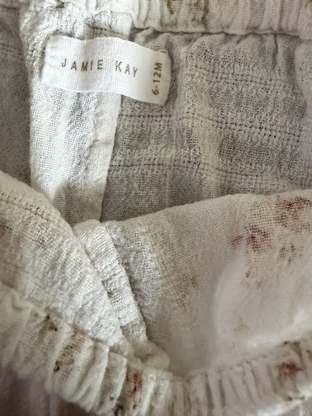 Jamie Kay floral muslin pants 6-12m Carousel 2