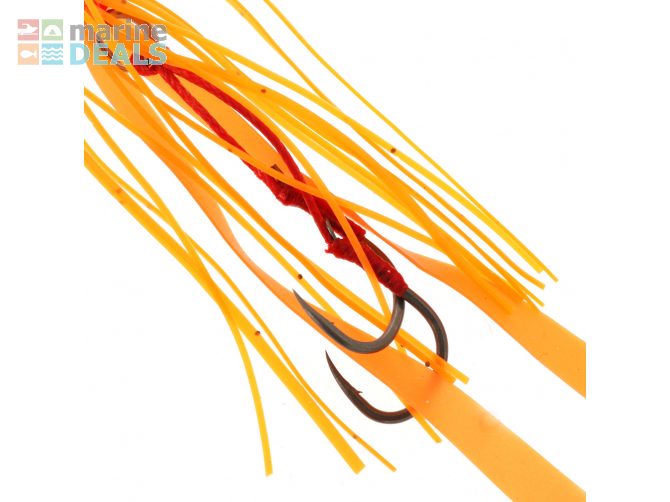 Ocean Angler Coin Drop Lure 80g Pure Orange Carousel 5