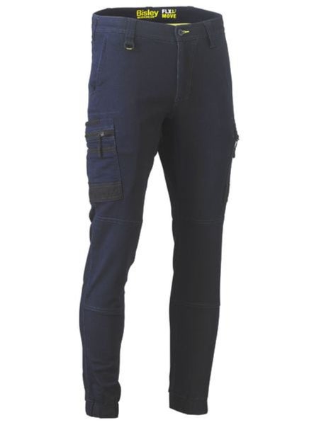 Bisley, Flex & Move Cuffed Pant, BPC6334 - Regular (Pair) - Navy - 87 Carousel 1
