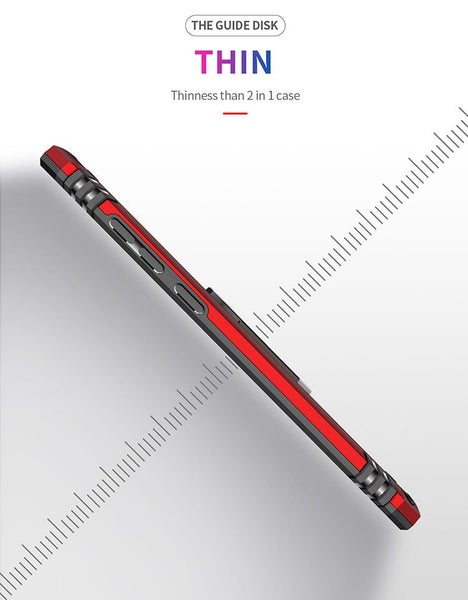 Xiaomi Redmi Note 7 Military Armour Case [Red] Carousel 9