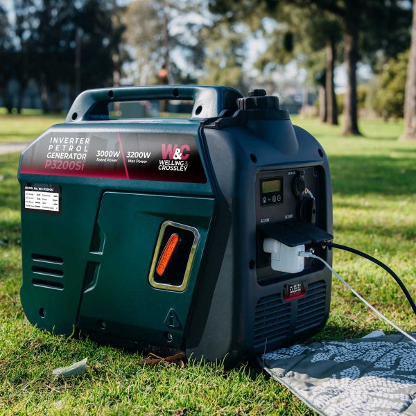 Silent (low noise) Inverter Generator 3200W Welling Crossley Carousel 2