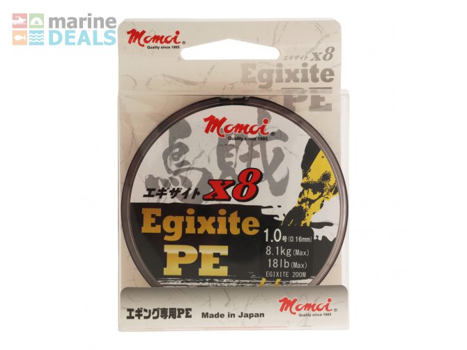 Momoi Egixite PE x8 Specialised Eging Braid 200m … Carousel 2