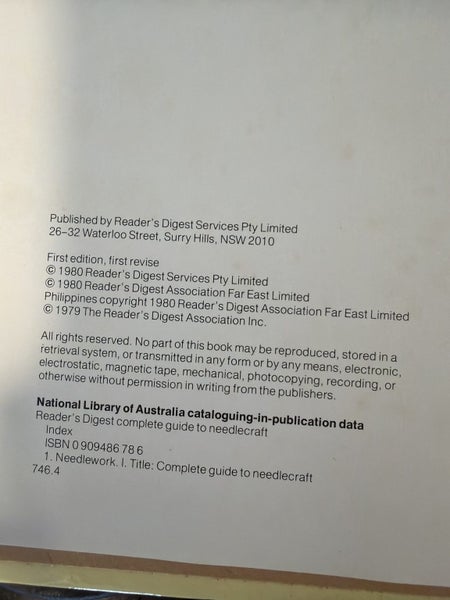 1980s Readers Digest Needlecraft Bible Carousel 2