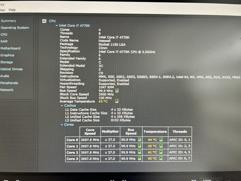 Liquid Cooled Intel i7 Performance Desktop - 16GB RAM - 3TB Storage Carousel 4