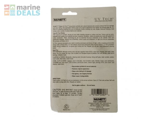McNett UV Tech Fabric Protection Spray 2oz Carousel 2