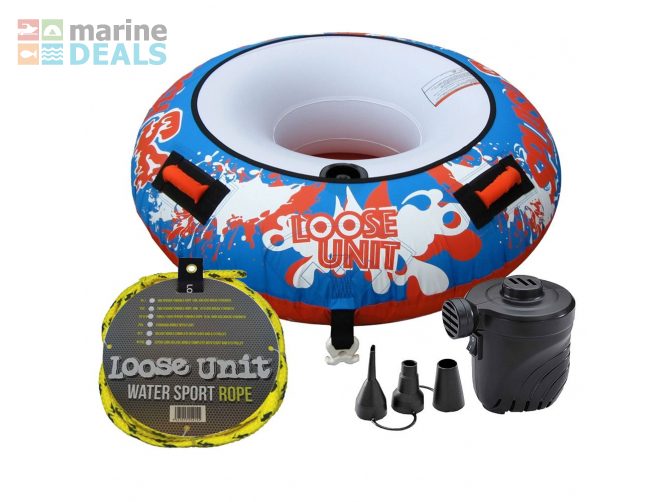 Loose Unit Splash Inflatable Sea Biscuit Ski Tube… Carousel 1