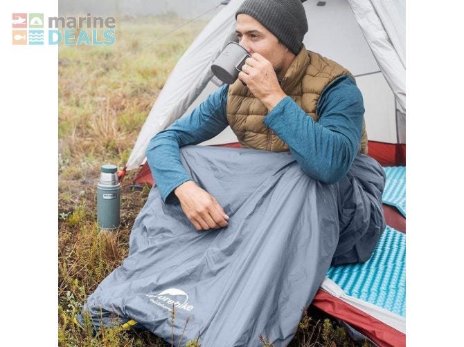 Naturehike UltraLight 15C Sleeping Bag Shadow Blu… Carousel 2