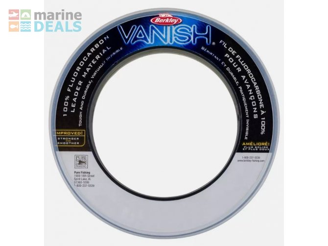 Berkley Vanish Fluorocarbon Trace 50lb 30yd Carousel 1