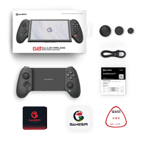 GameSir G8+ Bluetooth Mobile Gaming Controller with Hall Effect Sticks Universal Carousel 8