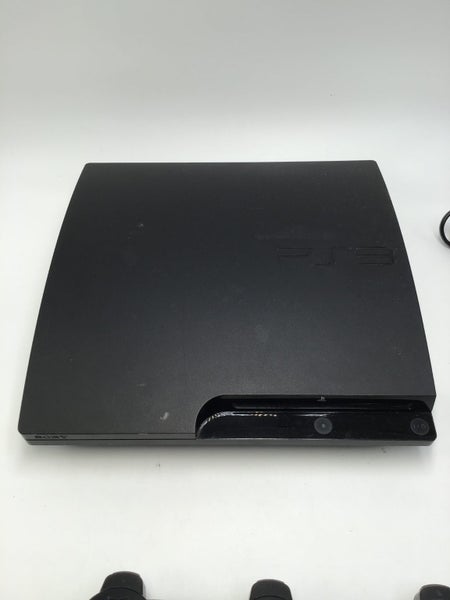 * 160GB Slim PS3 Console w/ 2 Dualshock Controllers & Cables! * Carousel 2