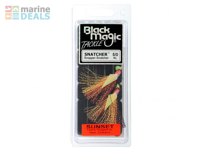 Black Magic Sunset 5/0 Snapper Snatcher Flasher.. Carousel 2
