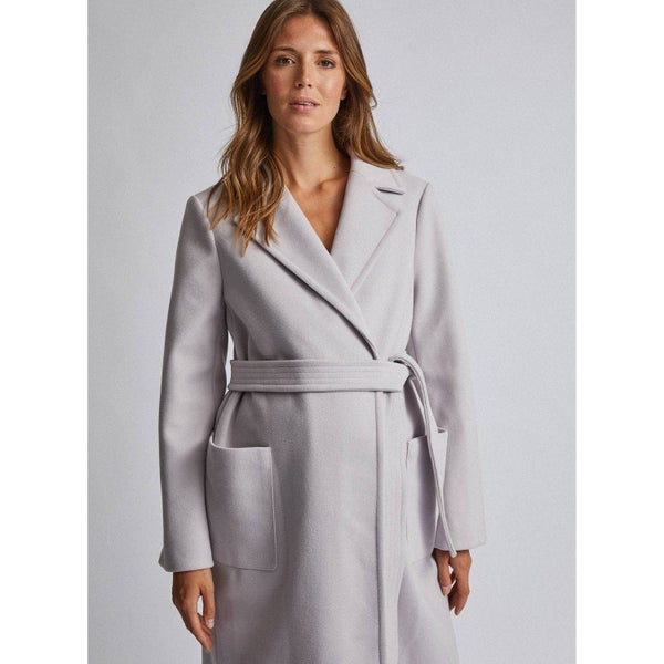 DOROTHY PERKINS Maternity Pocket Wrap Belt Coat ~ Size 18 Carousel 2