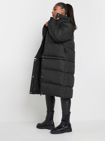 YOURS Curve Black Puffer Coat 5 In 1 ~ Size 30-32 Carousel 2