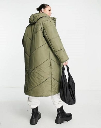 Plus Size Hooded Longline Puffer Coat ~ Sizes 22-24, 24-26 & 26-28 Carousel 1