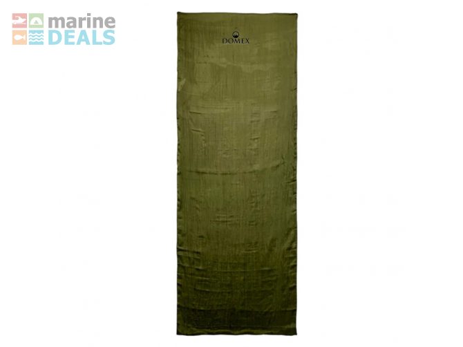 Domex Silk Sleeping Bag Liner Dark Green Carousel 1