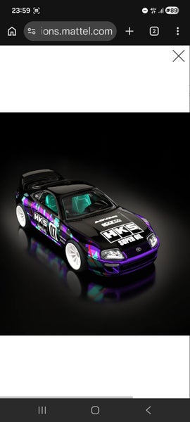 * $1RES * HOT WHEELS RLC sELECTIONs 2025 '97 TOYOTA SUPRA HKS Carousel 2