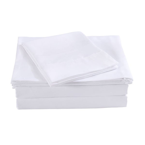 Royal Comfort Bamboo Blended Sheet & Pillowcases Set 1000Tc Ultra Soft Bedding Q Carousel 1