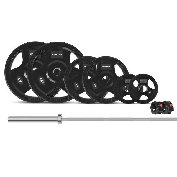 Cortex 90Kg Tri Grip V2 50Mm Olympic Dumbbell Set Carousel 7