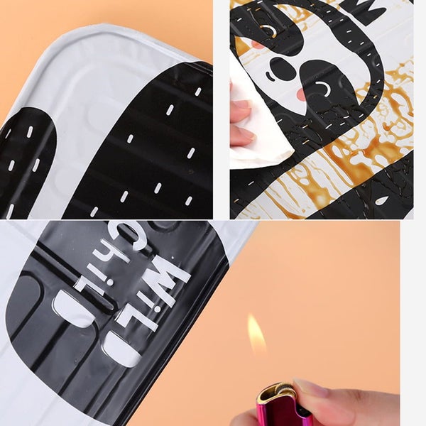 2 Pieces Oil Splatter Guard Anti Splatter Guard Oil Splatter Screen Board Alu Carousel 7
