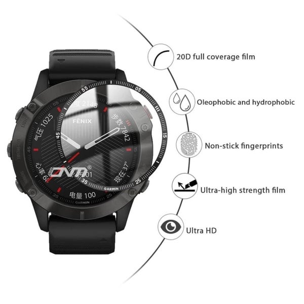 Screen Protector for Garmin fenix 6/6 Pro Series Carousel 2