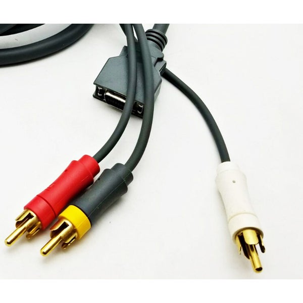 Microsoft XBOX 360 • D Connection HD-TV AV Cable • Japan • X802471-201 Terminal Carousel 4