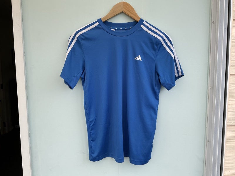 2 Adidas Boys Sports Shirts Size 13-14Y Carousel 1