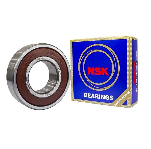 NSK 6205 Deep Groove 25x52x15 Double Rubber Seal Ball Bearing Made In JAPAN ~SPR Carousel 1